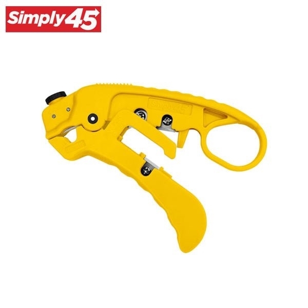 Simply45 Adjustable UTP Stripper - Yellow SIM-S45-S01YL